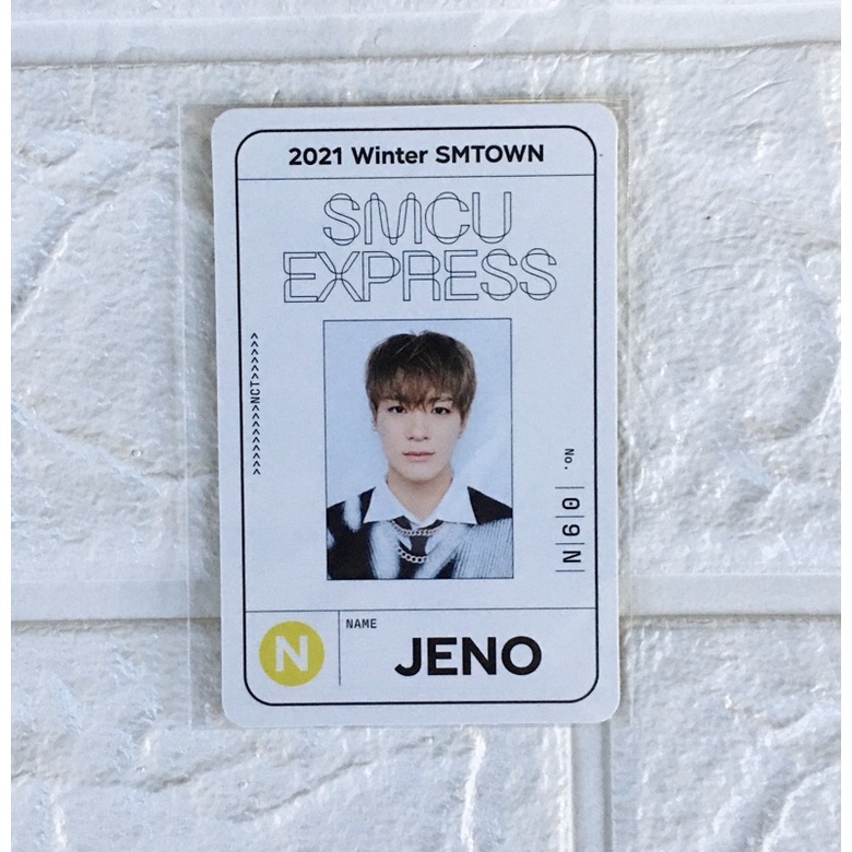 passcard jeno smcu pc jeno smcu ekspress 2022 official photocard