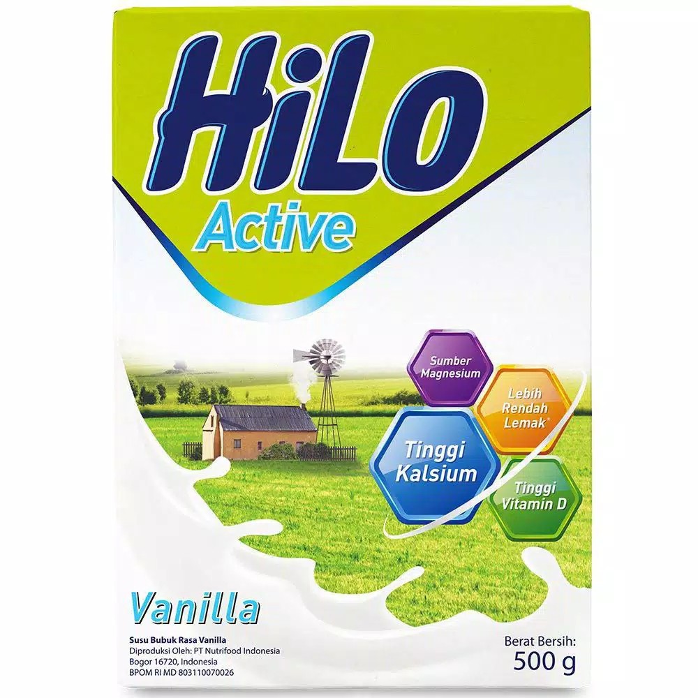 

Hilo Active Vanilla 500 gr