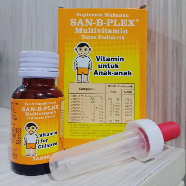 Jual SAN-B-PLEX Pediatric Drops 15ml | Shopee Indonesia