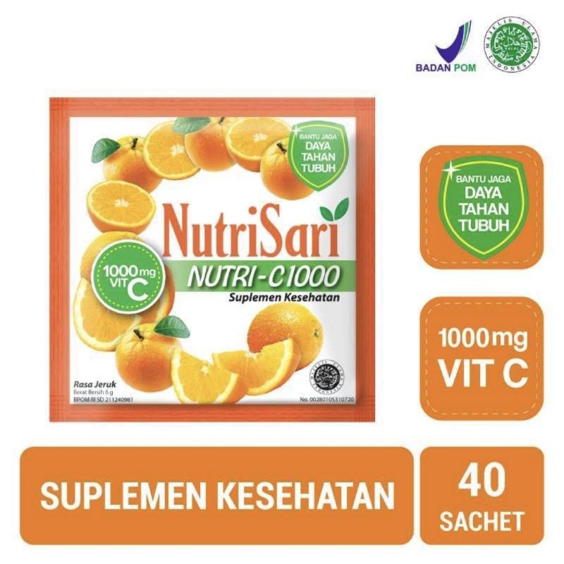 nutrisari sachet all varian rasa