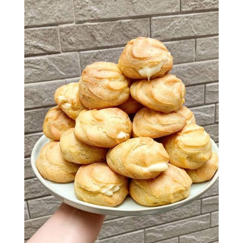 

Soes Vla Sus Fla Original / Coklat / Durian Resep Kuno - kue soes basah isi vla