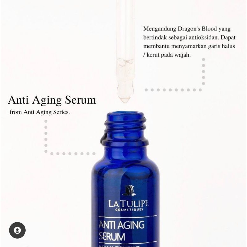 La Tulipe Serum Anti Aging with antioxidant