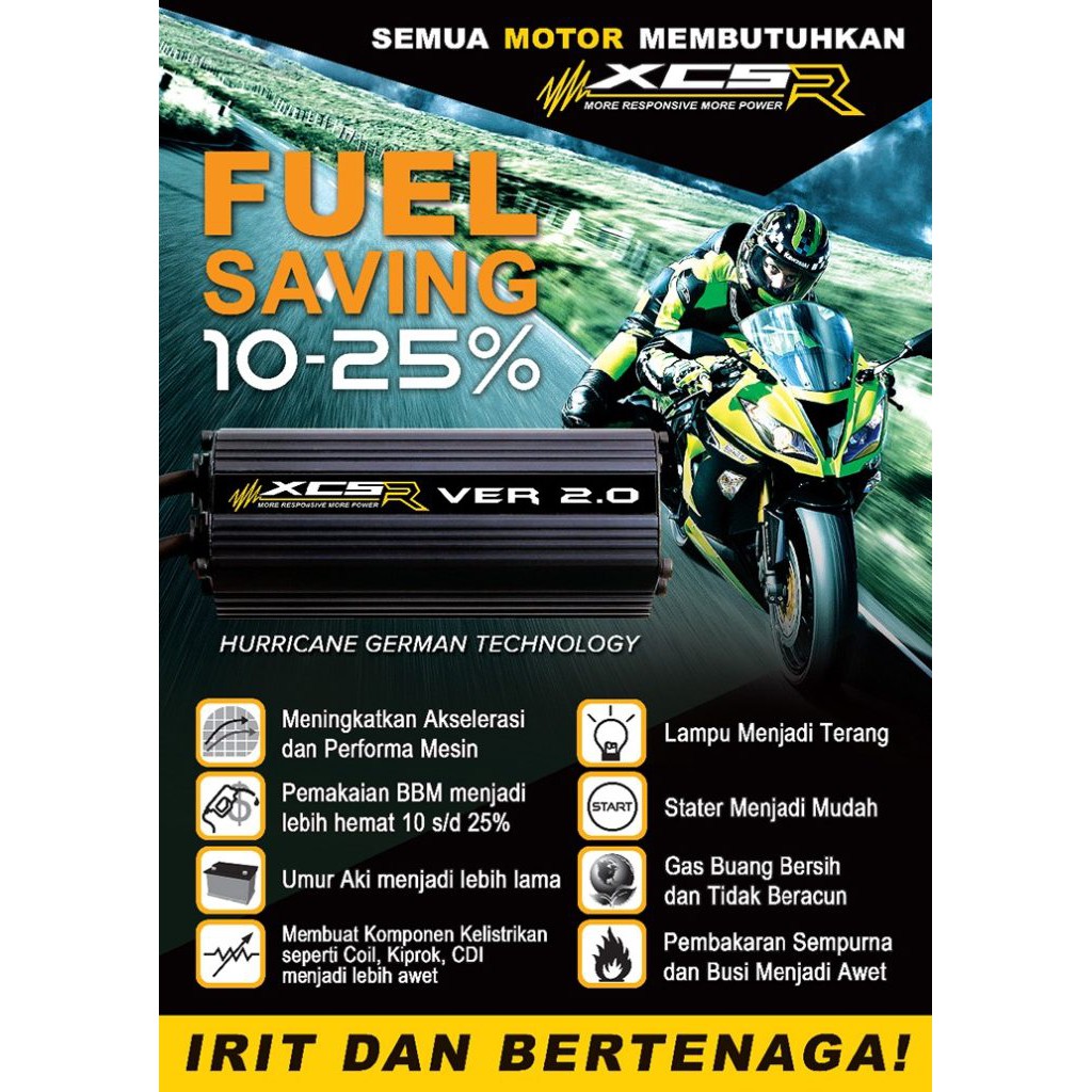 XCSR Hurricane Versi 2 Motor