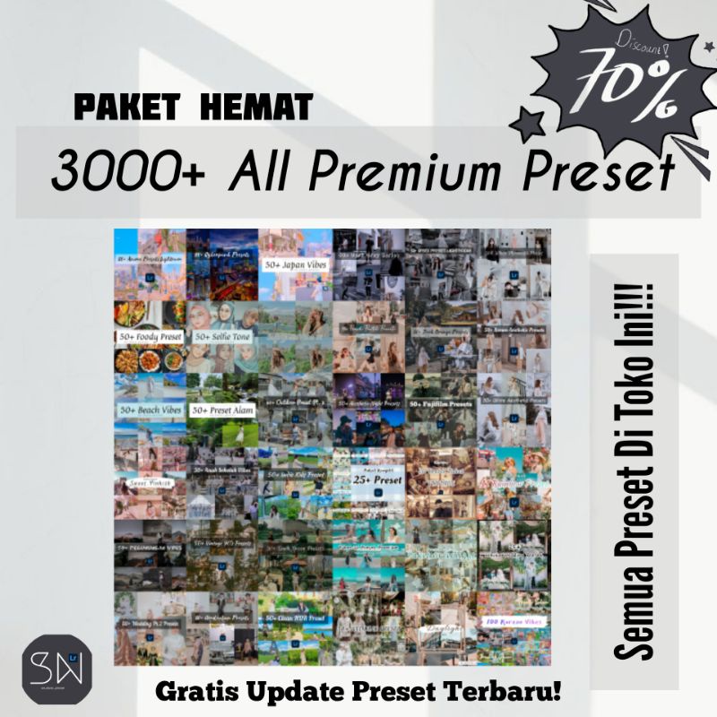 3000+ Preset Lightroom All Pack For IOS &amp; Android // Lightroom Presets Exclusive