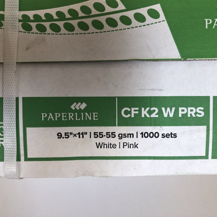 Kertas Computer CF 2 Ply NCR PRS 9.5x11 Inch 2000 Lembar (PM) PAPERLINE