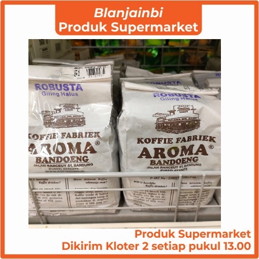 

Aroma Kopi Robusta Kemasan 250 gram Bandung Area