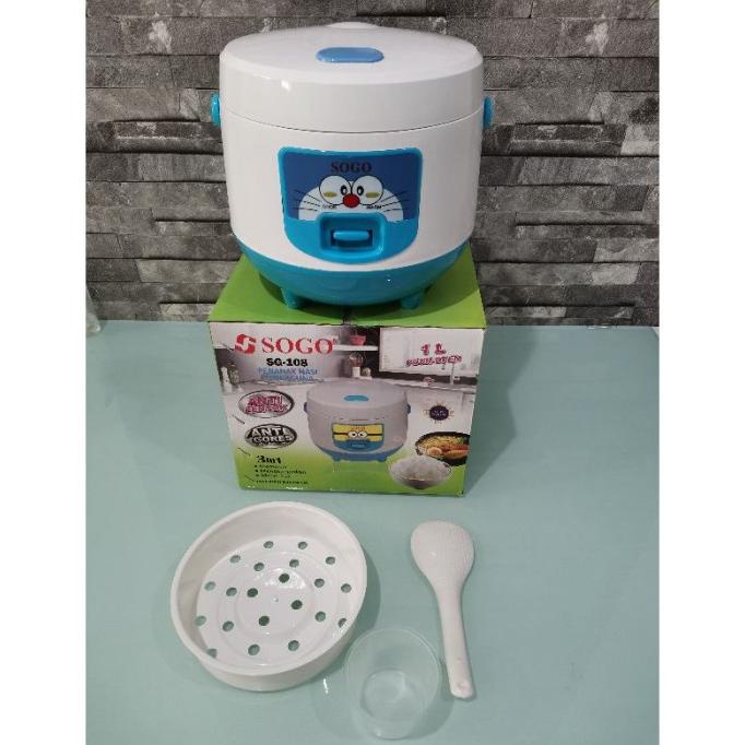 Sogo Mini Rice Cooker / Magic Com 1.0 Liter Lanaloven