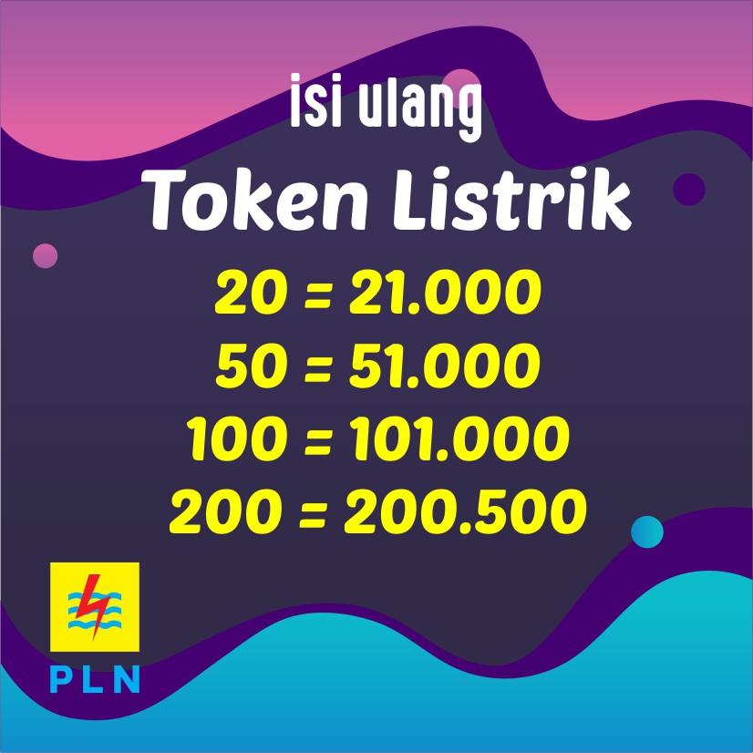 Jual Token Listrik Pln Prabayar Murah Shopee Indonesia 3743