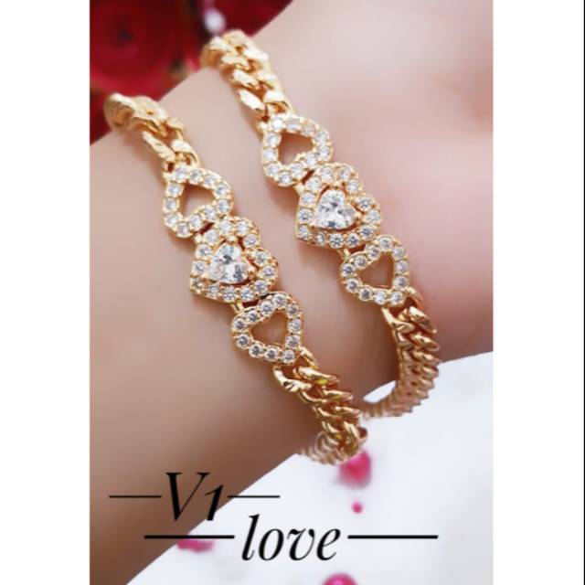 Gelang love 3 per pcs