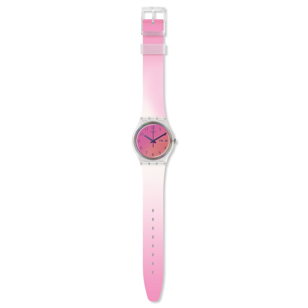 Jam tangan wanita original strap ruuber swtch analog wanita