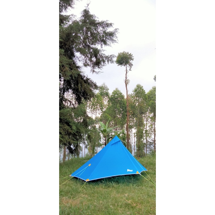 Tarp Tent AGrey New Style ( blue) batch 2 inner halfmesh