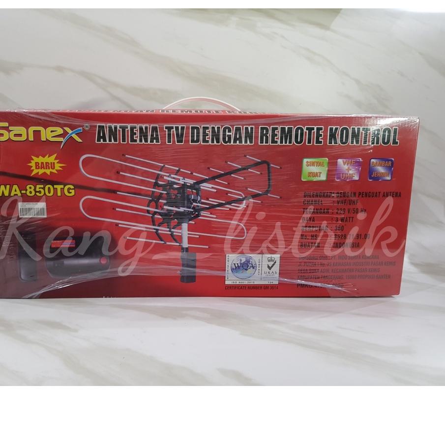 Antena Sanex Digital + Remote WA850TG / Antena TV + Remote Sanex WA-850TG 정