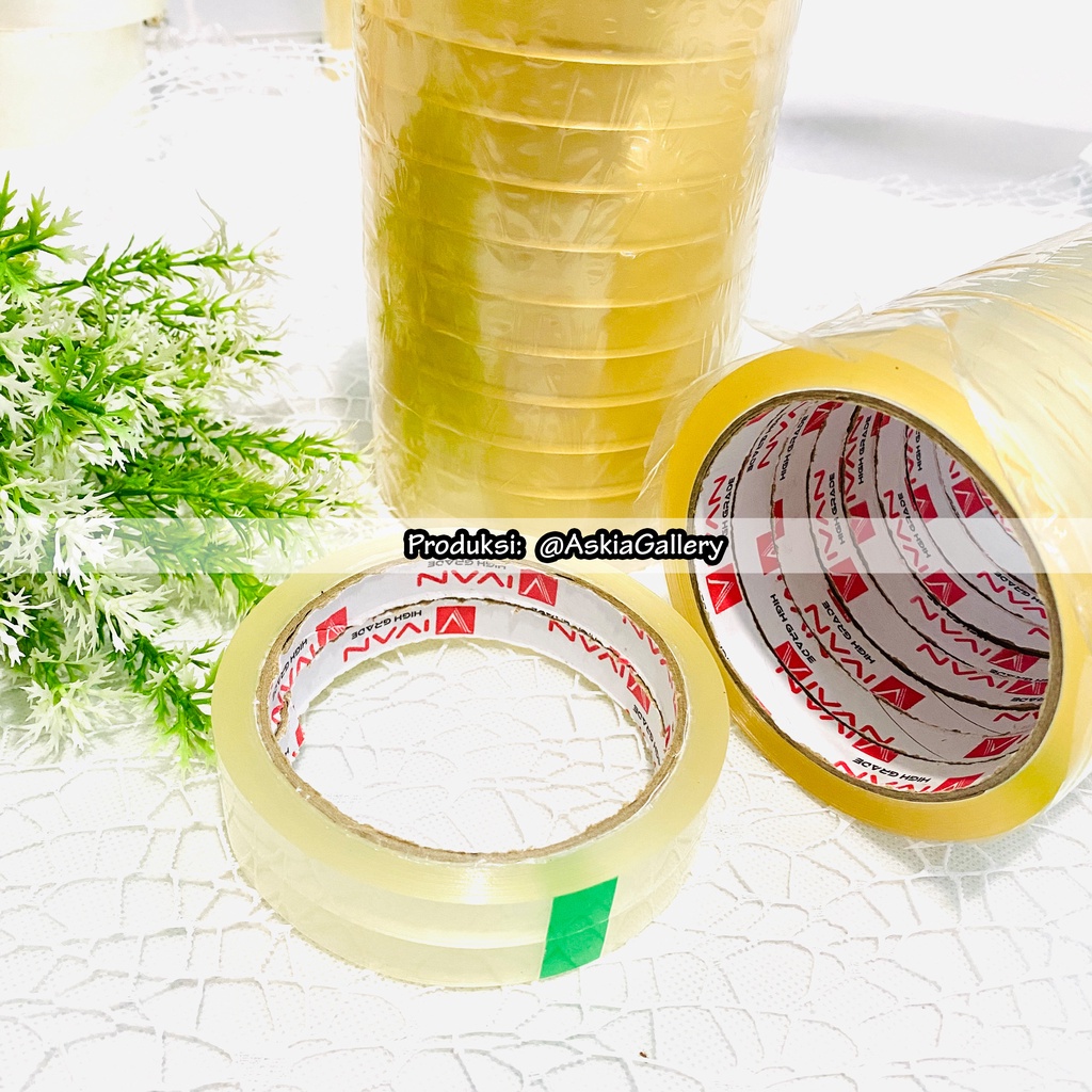 

Isolasi Bening size 1/2 Inchi x 72 Yard