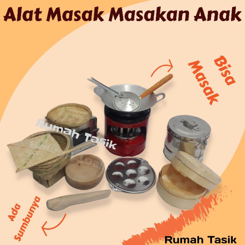 Kitchenset Mainan Masak Masakan Anak Paket Murah Meriah Promo Rumah Tasik