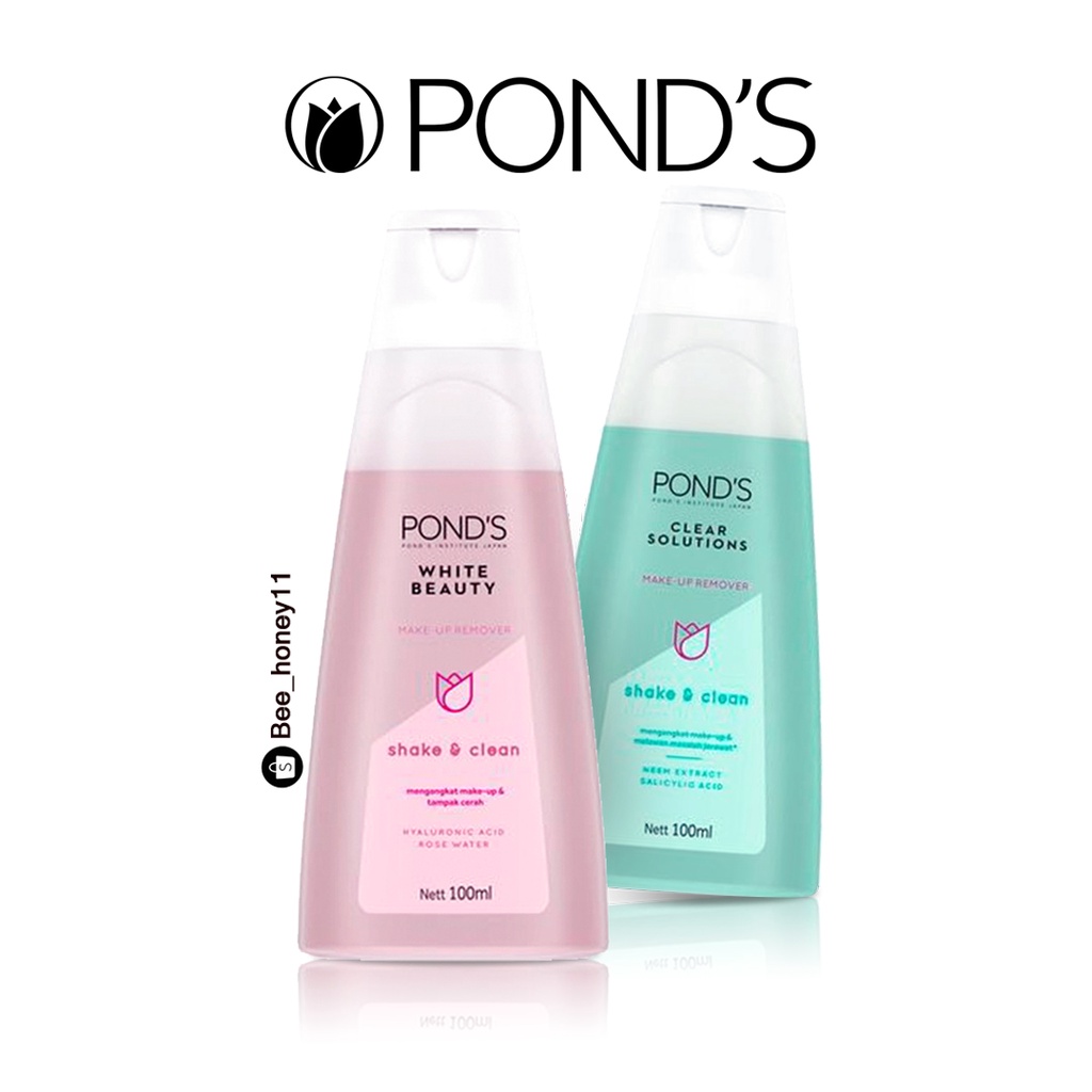 Ponds White White Beauty and Clear Solution Shake &amp; Clean 100ml