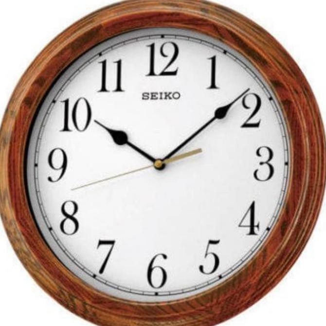 Jam Dinding Seiko Qxa528 B Naga.Emas