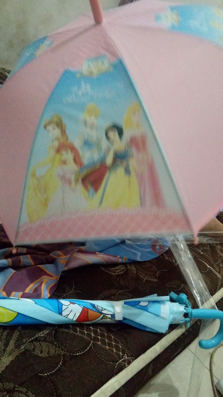 Payung Anak Pvc Karakter 4 Sisi Na