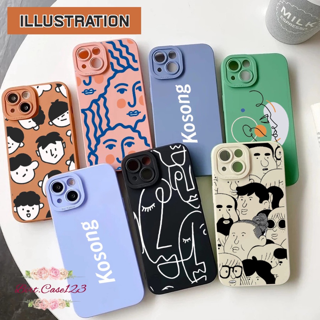 SOFTCASE PROCAMERA CUSTOM ILLUSTRATION OPPO VIVO SAMSUNG REALME XIAOMI IPHONE INFINIX FOR ALL TYPE BC6344