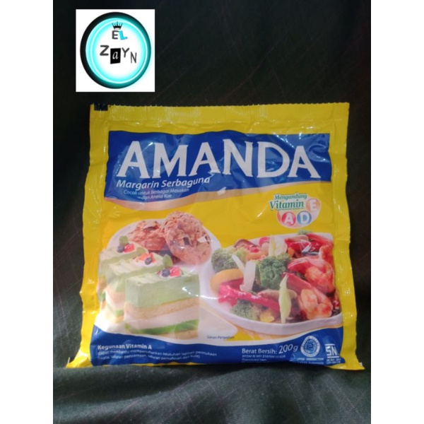 

AMANDA Margarin Serbaguna 200 gram