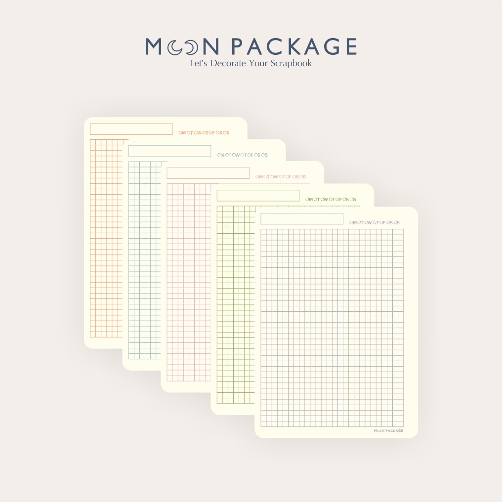 

Loose Leaf A5 | Bookpaper loose leaf by moonpackage