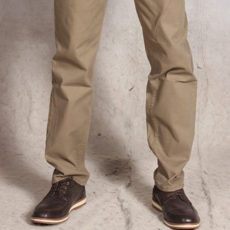 Celana Kanvas Casual Panjang Pria / Celana Chinos Pria Standar Original