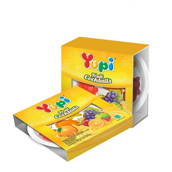 YUPI FRUIT COCKTAILS 24 GR