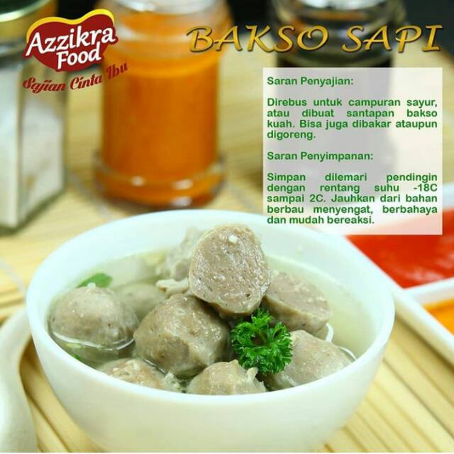 

Baso sapi azzikra - baso enak - azzikra - halal