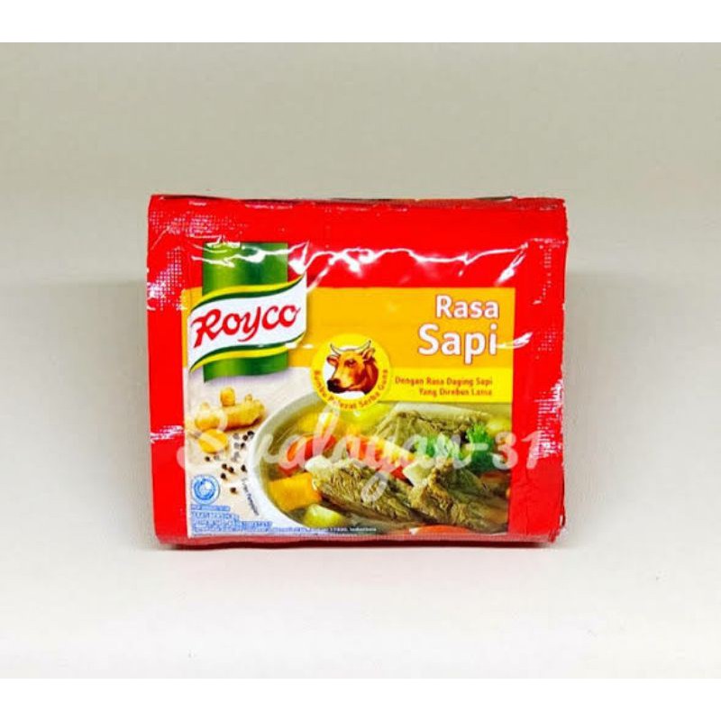 Royco sapi 9gr isi 10, Royco Ayam 9gr isi 10