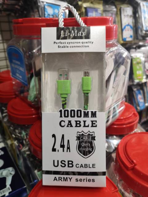 USB cable army Micro+Pack