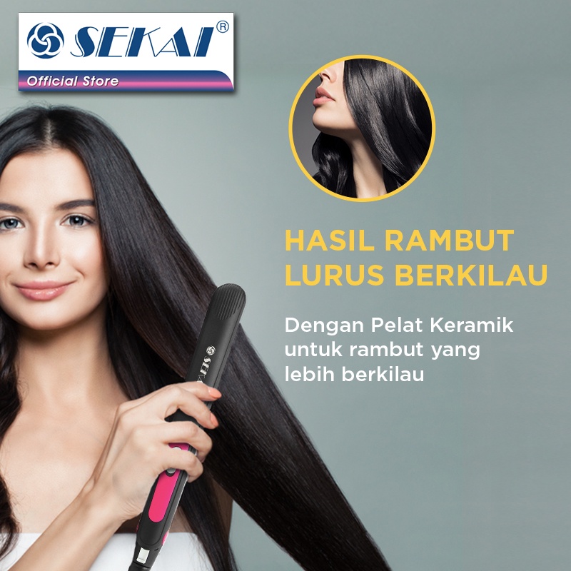 Sekai Catokan Rambut HS261 Hair Straightener HS-261