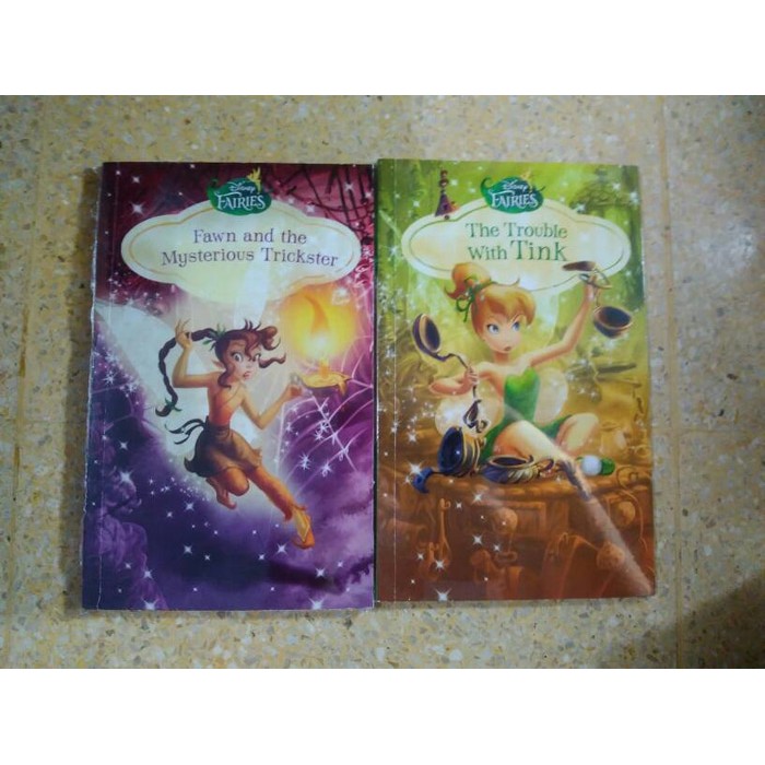 Buku Import Anak Disney Fairies 2 buku