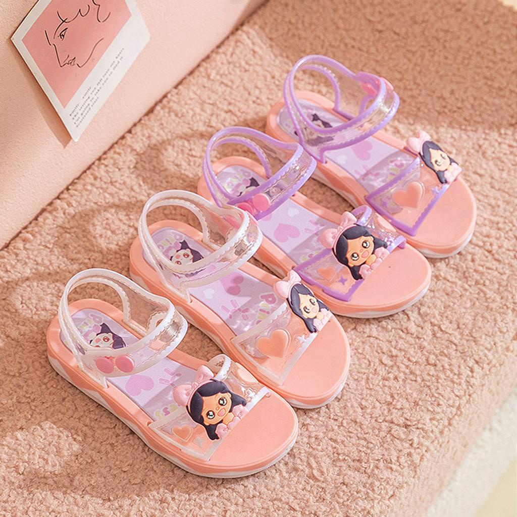 OkayBaby B314 Sandal Anak Perempuan Original Sepatu Import Fashion Bahan Lembut Terbaru Kekinian