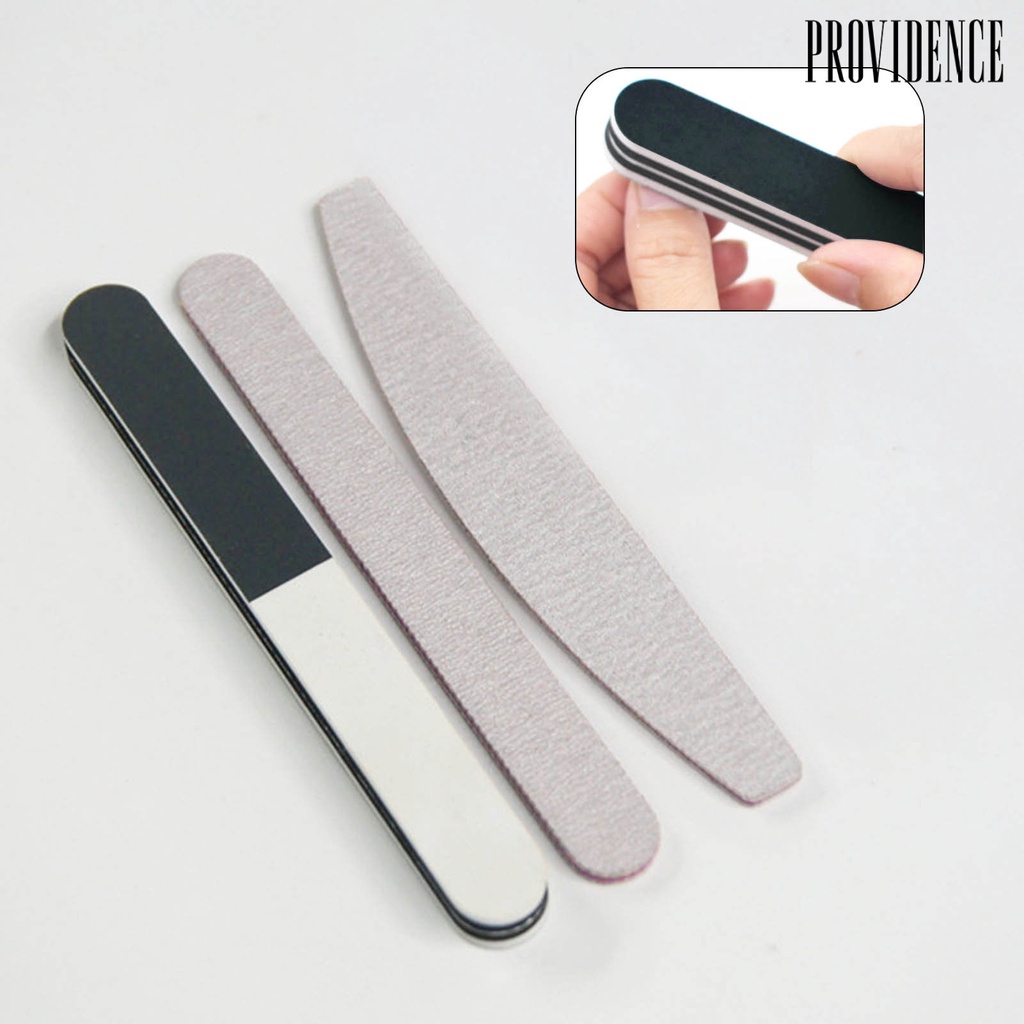 Providence 5pcs / Set Kikir Kuku Sturdy Bahan Eva Untuk Manicure / Nail Art Wanita