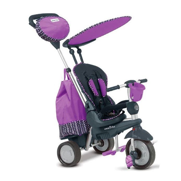 Smart Trike Splash Recliner 5in1 PURPLE / Mainan Sepeda Anak Smart Trike