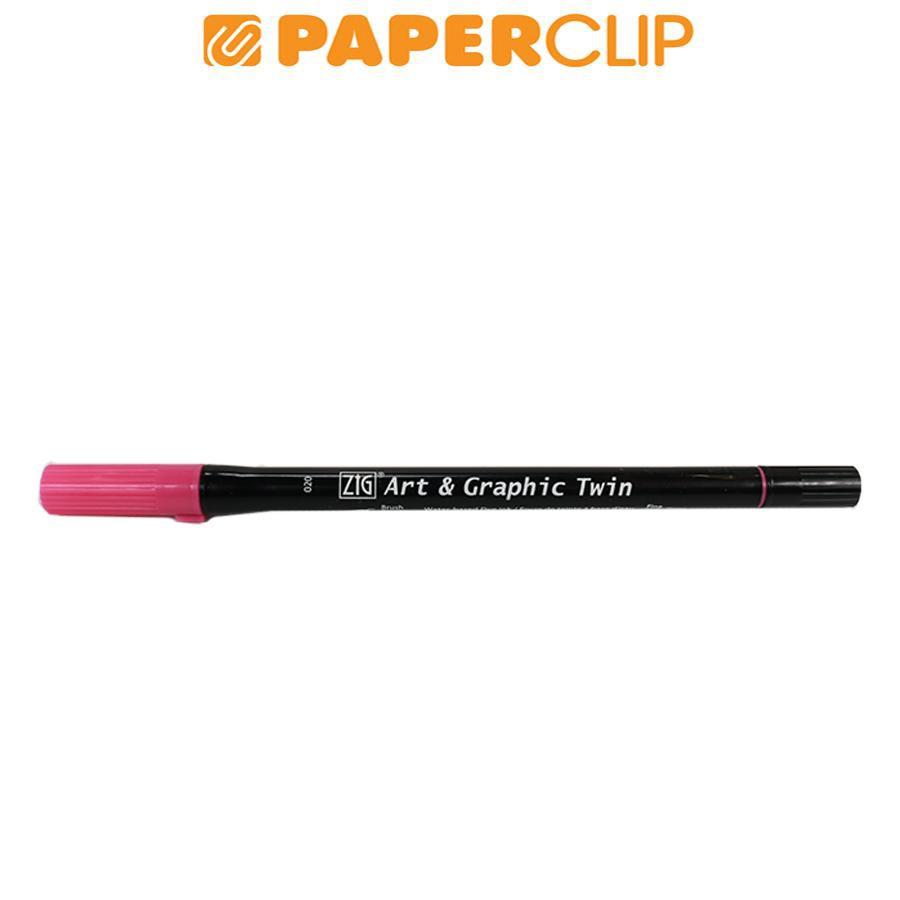 

PEN BRUSH ZIG KURETAKE TUT-80 ART & GRAPHIC TWIN 020 PINK
