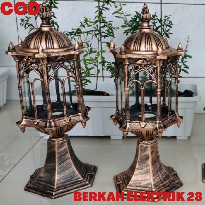 Lampu Pagar Taman 5000 / 1000 Lampu Pilar lampu Hias Taman Unik Minimalis Teras