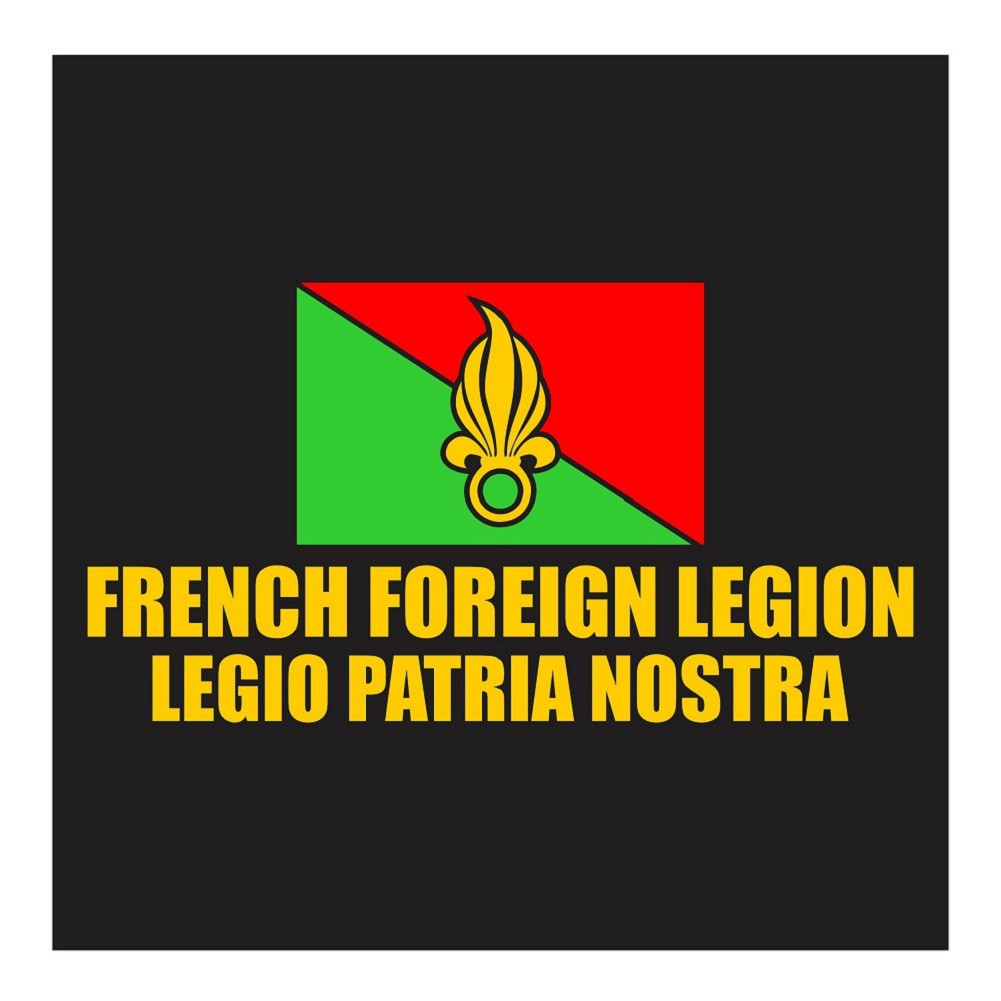 

French Foreign Legion, Legio Patrio Nostra Cutting Sticker