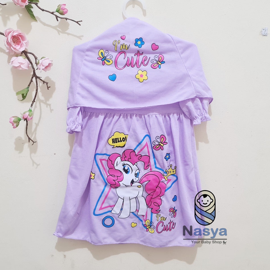 [N-025] Baju Bayi Perempuan MURAH / Gamis bayi (3-12 bulan)