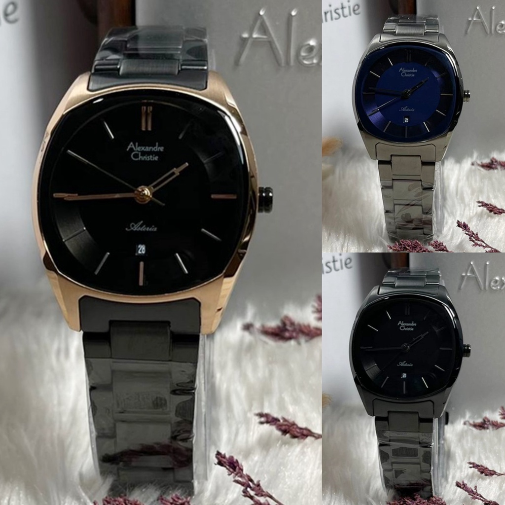 Jam Tangan Alexandre Christie Wanita AC 8671 / AC8671 Original Garansi Resmi