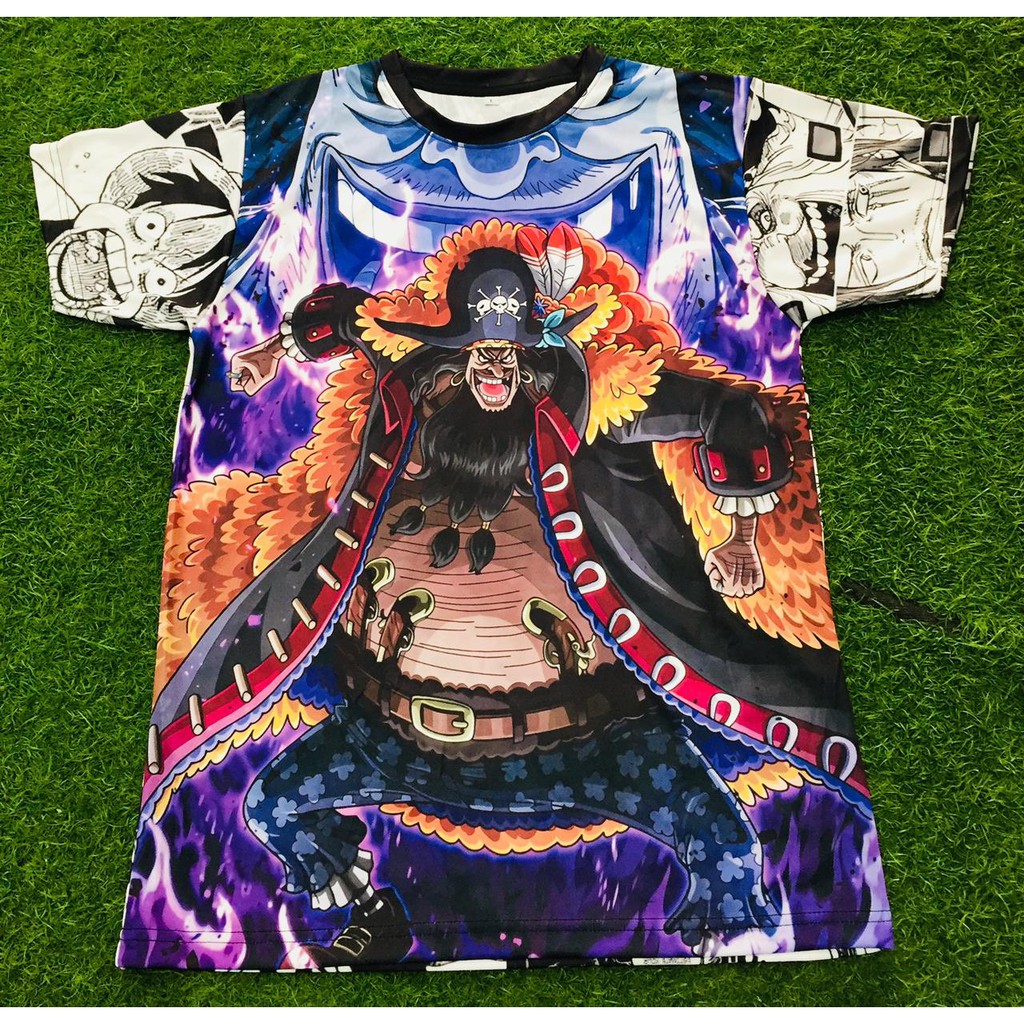 Tshirt Kurohige marshall D Teach Onepiece Anime Manga Premium Dryfit