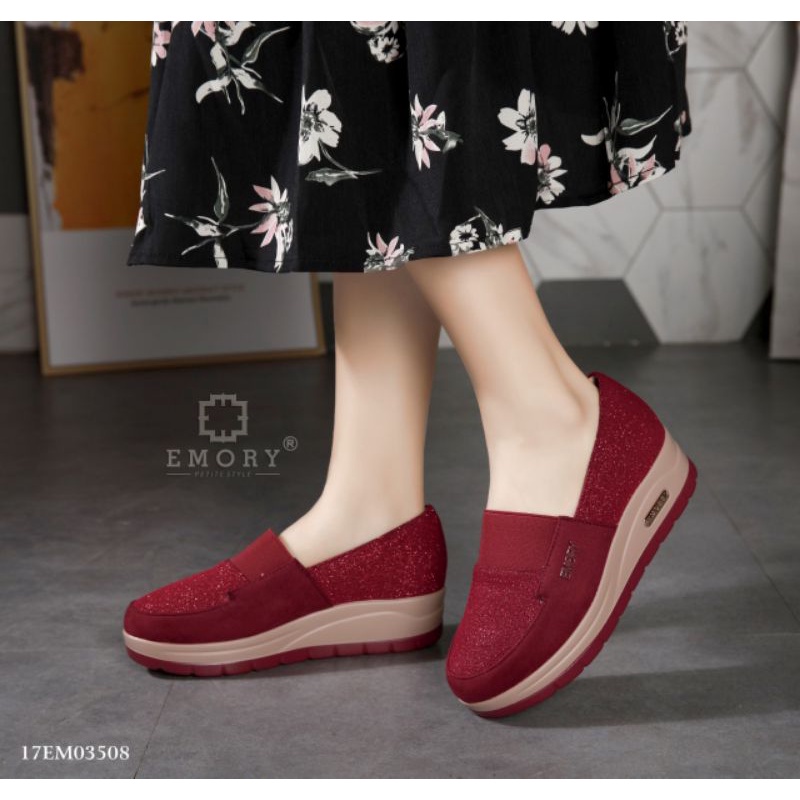 sepatu wanita sepatu EMORY Arnetty 17EMO3508 wedges new collection