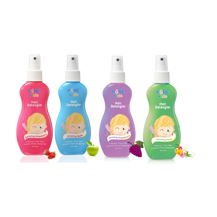 Pure Kids Hair Detangler 200ml