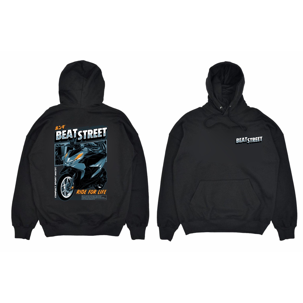 JAKET HOODIE HONDA BEAT STREET BIG SIZE JUMBO