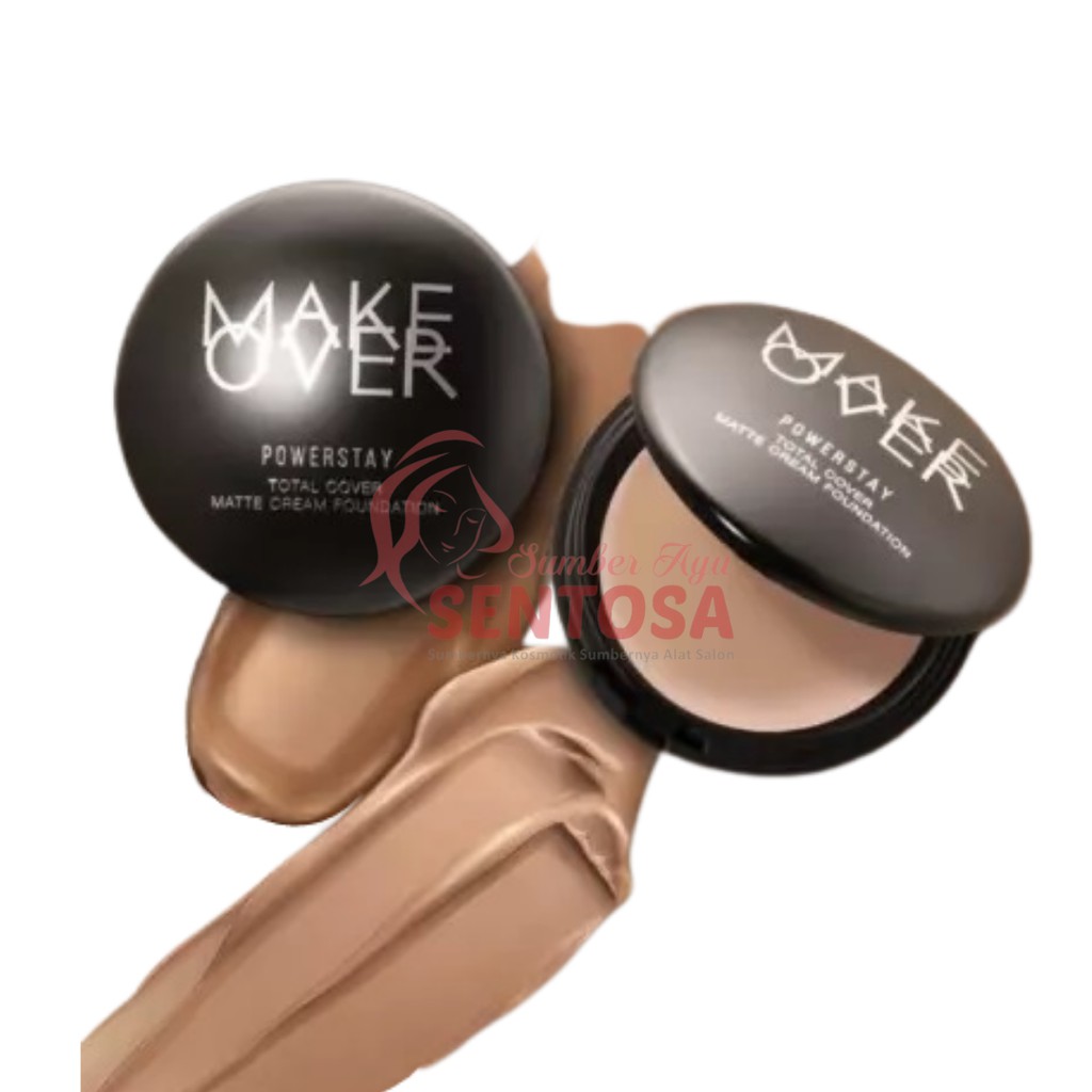 MAKE OVER POWERSTAY TOTAL COVER MATTE CREAM FOUNDATION