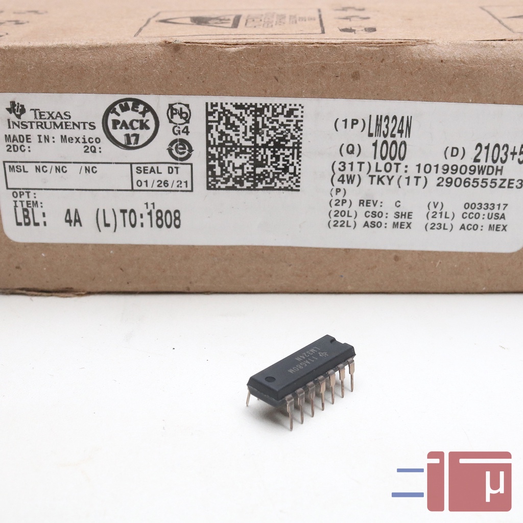 IC LM324N LM324 Original Texas Instrumen