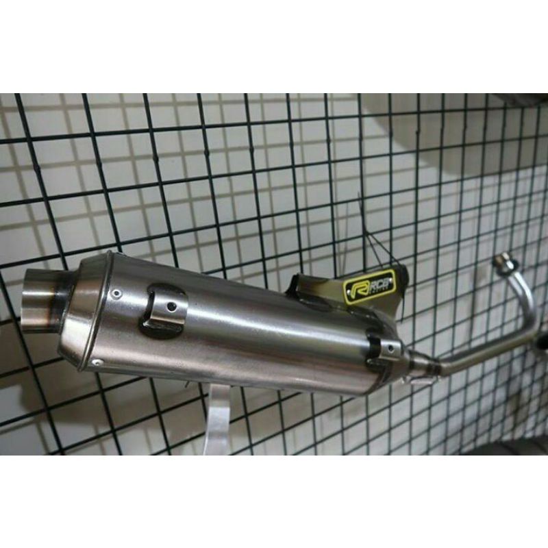 Knalpot Racing Mio Karbu ROB1 Mio Smile Standar Racing Galvanis Original RCB1 asli Tsugigi juragankn