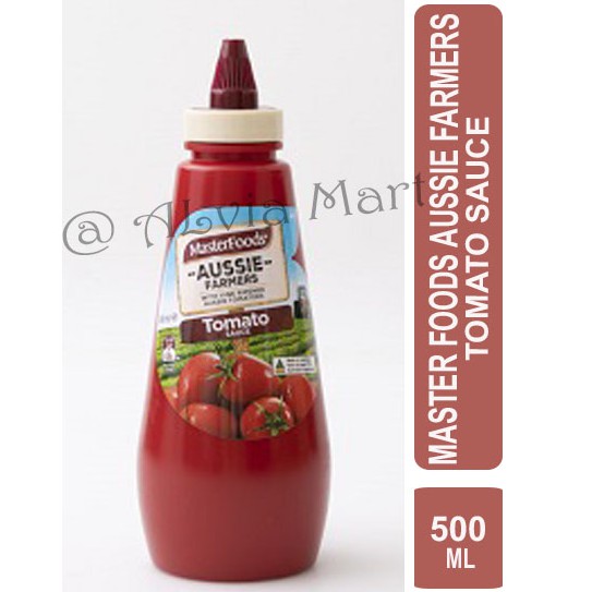 Masterfoods Aussie Farmers Tomato Sauce 500ml- Made In Aus Shopee Indonesia