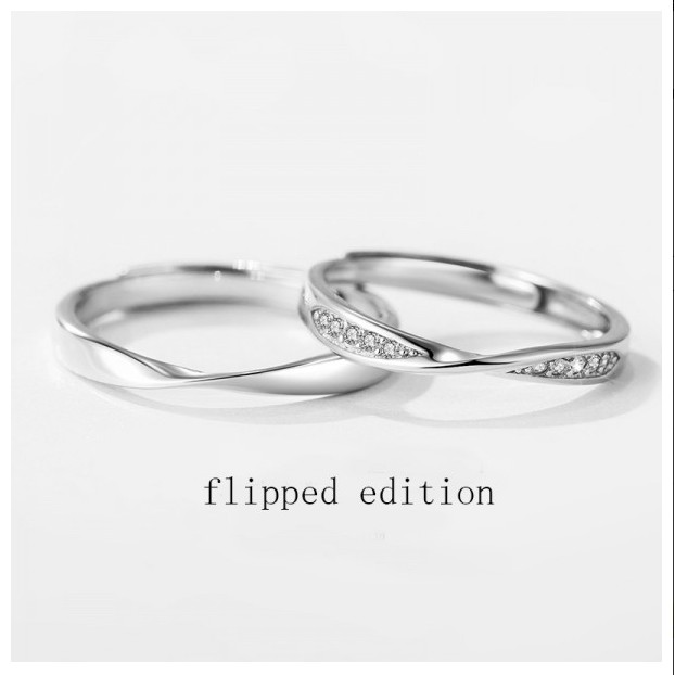 Cincin Kawin Couple, Perak, Palladium, Tunangan, Nikah, Pasangan 50