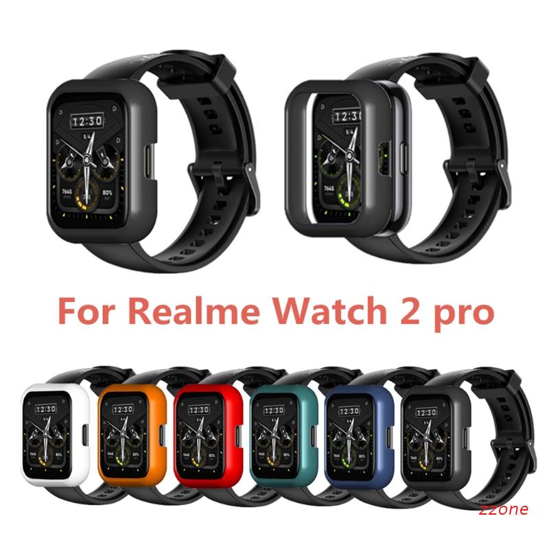 Zzz Casing Hard Case Frame Bumper Bahan Pc Untuk Realme Watch 2 Pro / Watch2 Pro