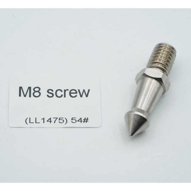 M8 Screw Solid Silver Stands Component Feet M8 for Monopod Tripod Screw Mounting LL1475 LNG